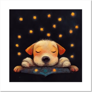 Dreaming Puppy Posters and Art